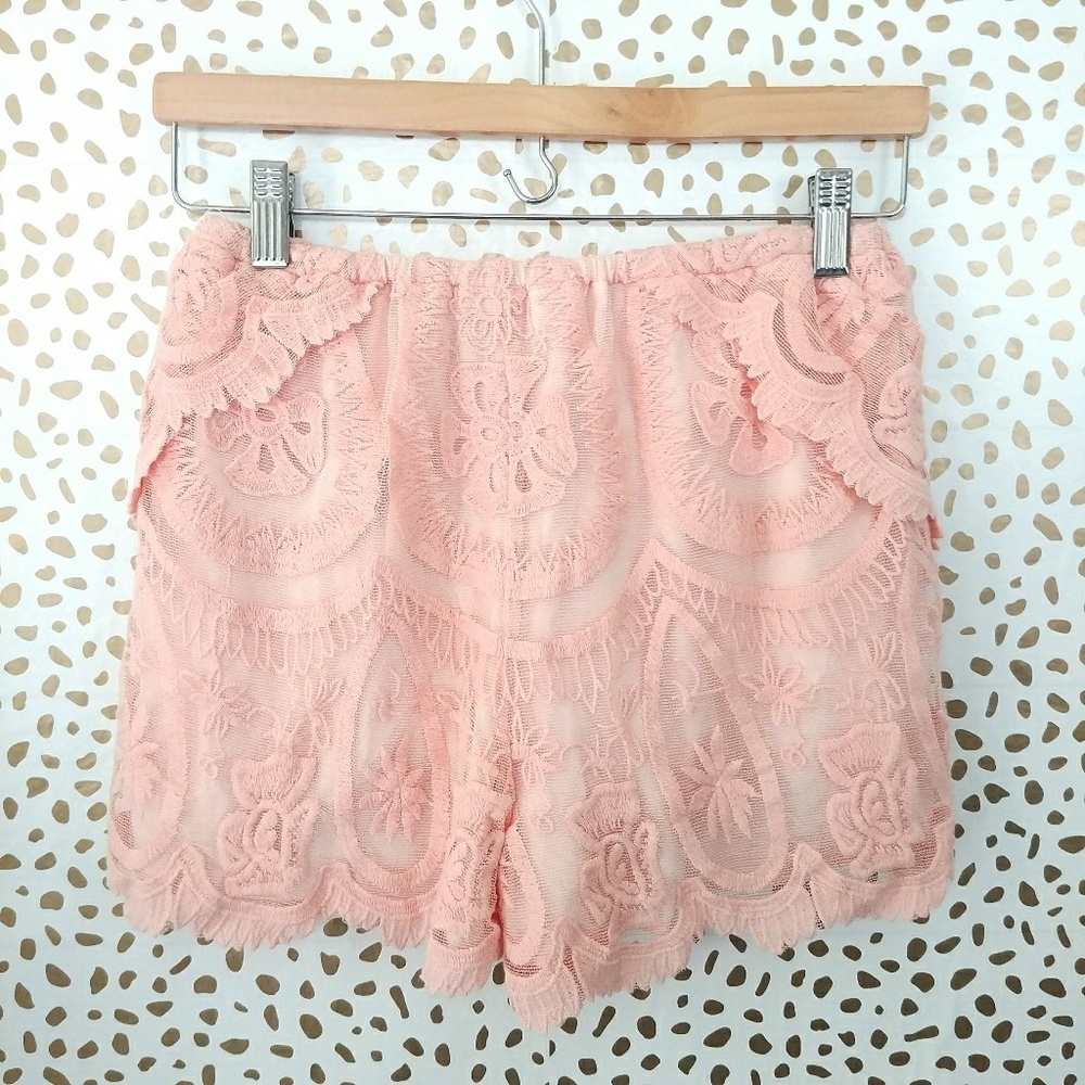 Free People | Jens Pirate Booty Lyons Lace Shorts - Picture 4 of 6